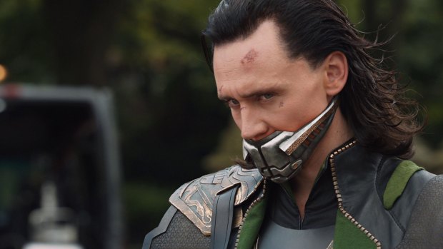Hiddleston as Loki in Marvel's <i>Thor</i>.