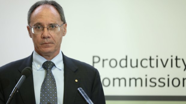 Peter Harris, Chairman of the Productivity Commission.