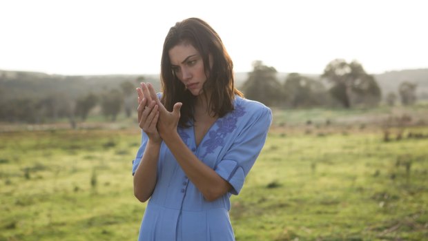Phoebe Tonkin stars in the six-part series Bloom, about strange occurrences in a remote town. 