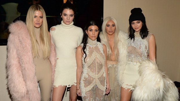 (L-R) Khloe Kardashian, Kendall Jenner, Kourtney Kardashian, Kim Kardashian West, and Kylie Jenner.