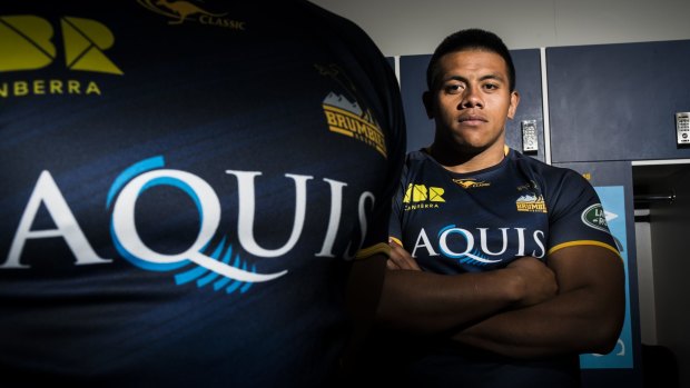 Allan Alaalatoa has signed a new three-year deal to stay with the Brumbies until 2019.
