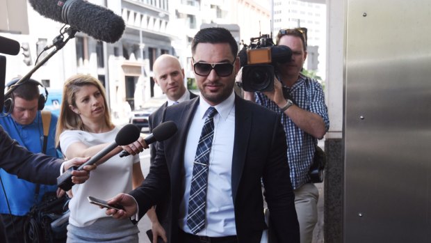 Suspended Auburn councillor Salim Mehajer. NSW Civil and Administrative Tribunal found  he had breached pecuniary interest laws on three occasions. 

