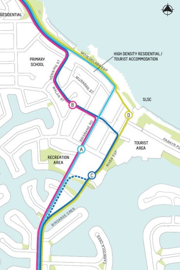 Sunshine Coast Rail Map Sunshine Coast Council Releases Route Options For Proposed Light Rail
