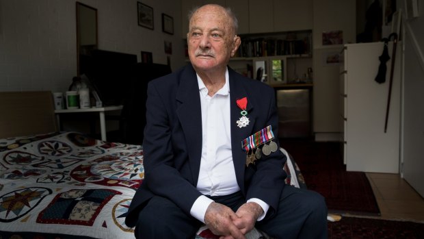 Harold Brabin, 95, who flew with Bomber Command in WW2.