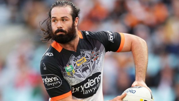 Gone to the Dogs: Tigers skipper Aaron Woods has signed a contract with Canterbury.
