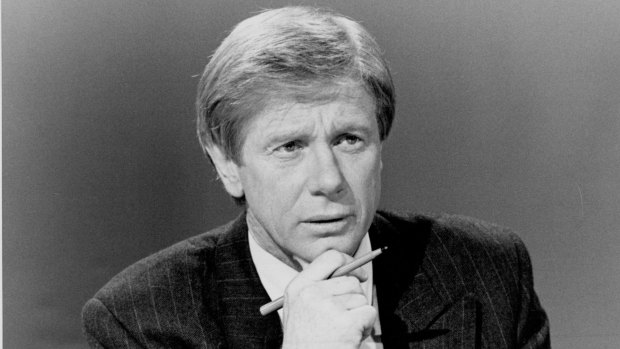 Kerry O'Brien presented Lateline when it premiered in 1990.