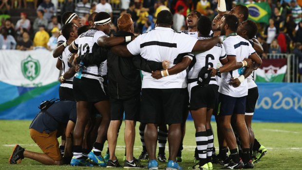 A moment to remember: Fiji won gold in the men's rugby sevens.