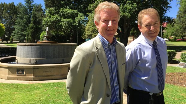 Armidale Regional Council economic development project managers Tony Broomfield and Harold Ritch have been tasked with smoothing the transition?to the city.
