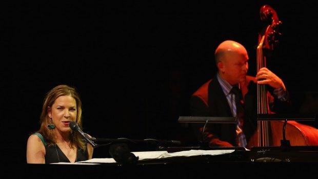 Diana Krall's Wallflower tour is lush, sumptuous and fine-tuned to sultry virtuosity.
 
