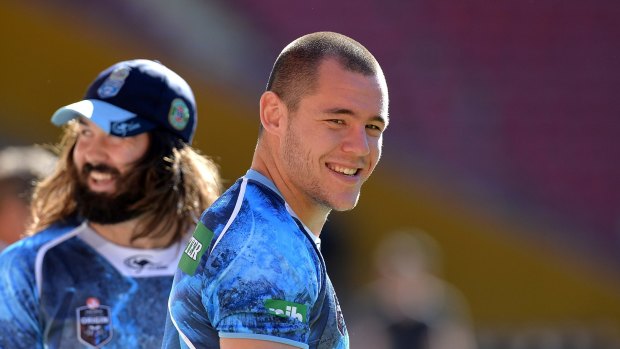 Man of the moment: NSW interchange prop David Klemmer has made an immediate impression on the Origin stage.