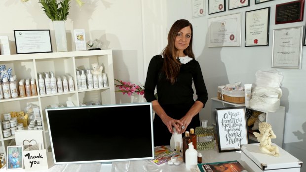 Aromababy founder Catherine Cervasio is using federal budget tax breaks to invest in updating her office.