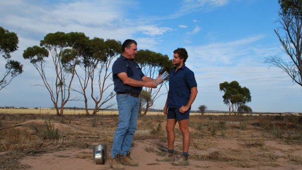 The challenges facing John Shadbolt and son Gerard in Mukinbudin are typical of those confronting many Wheatbelt farmers.