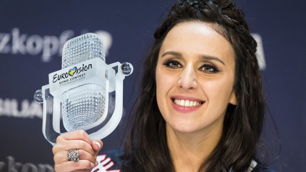 Jamala, winner of the 2016 Eurovision Song Contest.