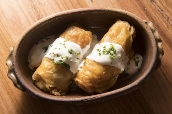 Le Lee's must-order sarma (cabbage rolls).