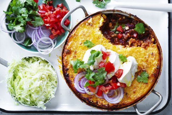 Adam Liaw's taco pie.