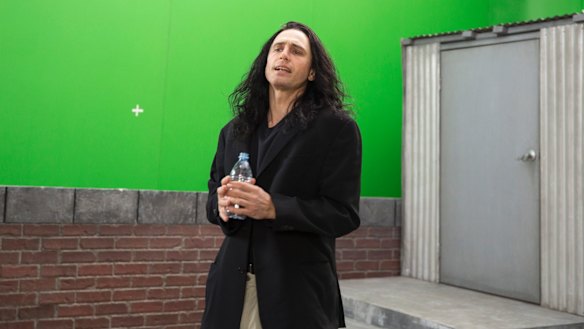 James Franco (seen here as Tommy Wiseau) describes the film as "a very simple film about a crazy man".