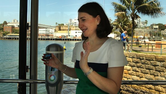 "Vast majority of people are better off": Transport Minister Gladys Berejiklian. 