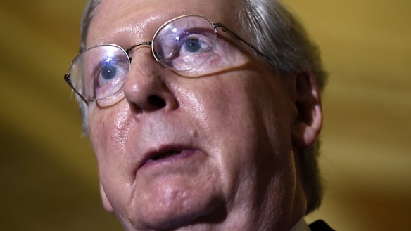 Republican Senate Majority Leader Mitch McConnell.