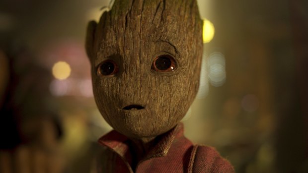 A metaphor for the <i>Guardians Of The Galaxy Vol. 2</i>'s shortcomings?  Groot, voiced by Vin Diesel.