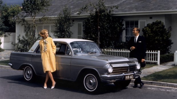Holden's EH sedan in the 1960s.