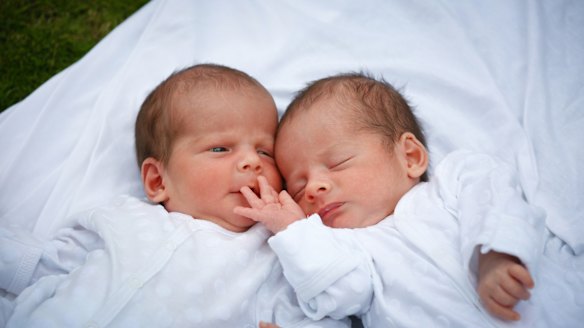 The twin babies of father "Nick Martin", born to a surrogate in Nepal and denied exit visas for six weeks. The babies were finally given visas on October 29. 