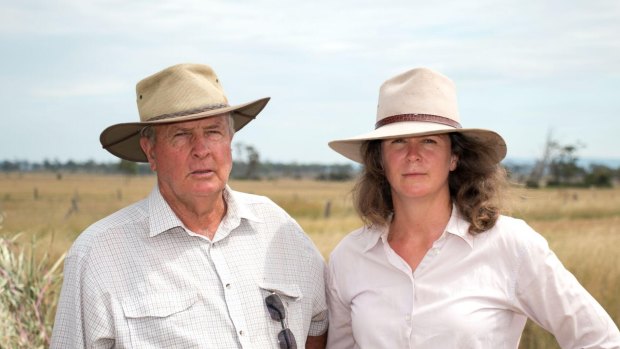Sid and Tanya Plant are members of a family that has been farming the area in the Darling Downs town of Acland since the 1850s.