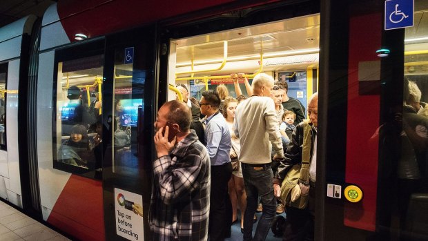 Demand for light rail services has surged over the past year.