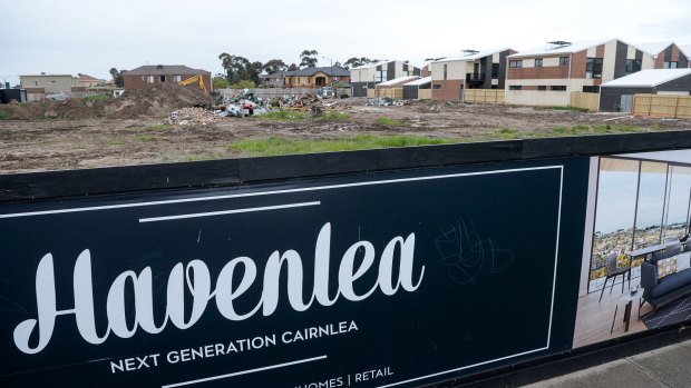 Waste from the Corkman pub was dumped at new luxury development site called Havenlea in Cairnlea.