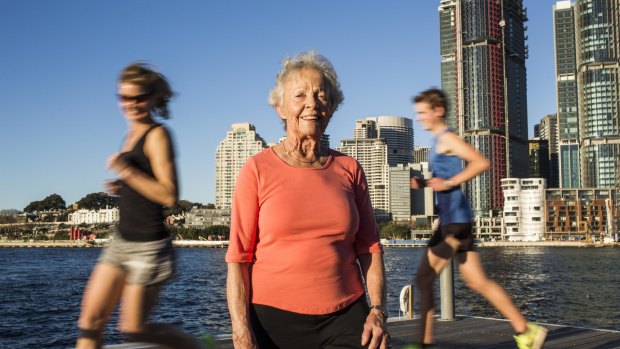 Helen Walker has participated in 40 City2Surf races, and is running this year with her son, her daughter-in-law and two grandsons.