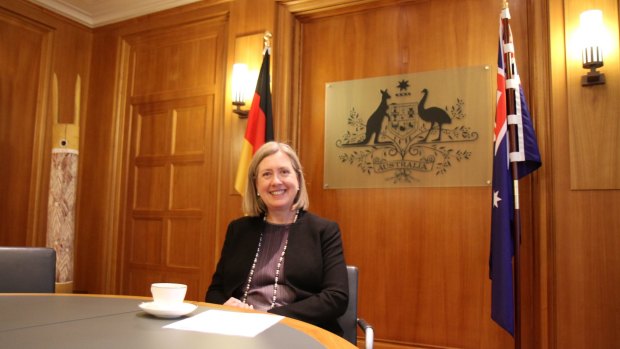 Australia's Ambassador to Germany, Lynette Wood. 
