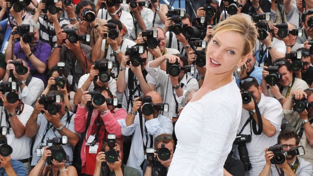 Jury Member Uma Thurman attends the Cannes Film Festival.