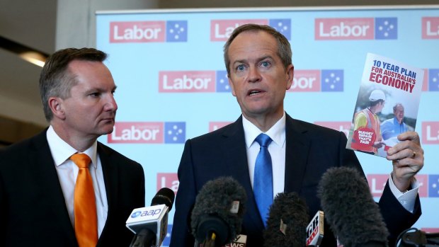 Labor's narrative is exposed to attack over deeper budget deficits in the next four years.