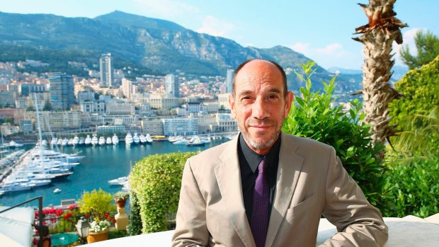 Miguel Ferrer at a cocktail reception in Monte Carlo, Monaco, 2014.