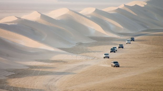 Dune safaris can be intense.