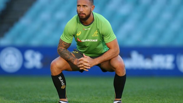 Ready for a fresh start: Quade Cooper.