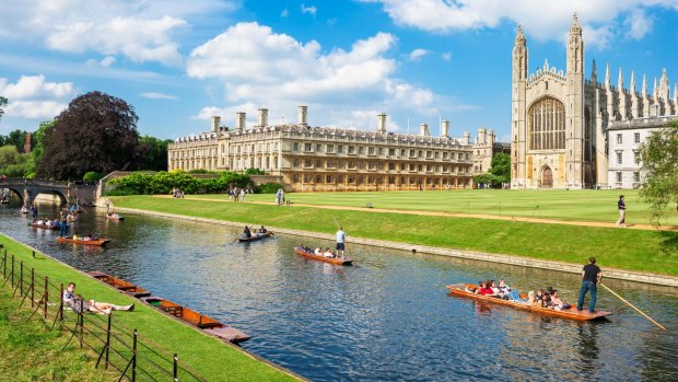 Dreaming about: Cambridge, England.