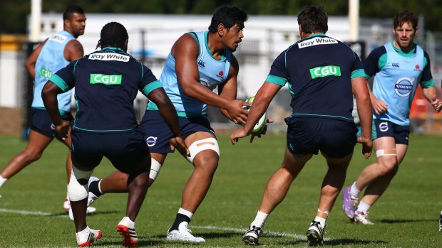 Big challenge: The Waratahs' Will Skelton has vowed not to temper his aggressive play.