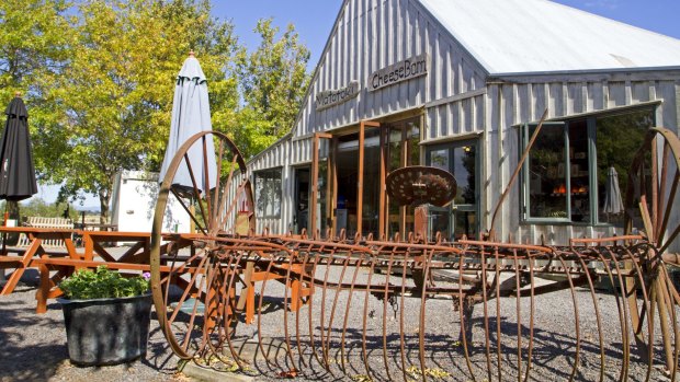 Pit stop: The Cheese Barn at Matatoki. 