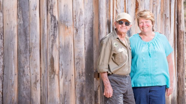 Bob and Judy Irwin at their property near Kingaroy.