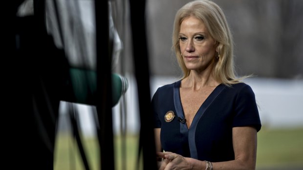 Kellyanne Conway, senior adviser to US President Donald Trump.