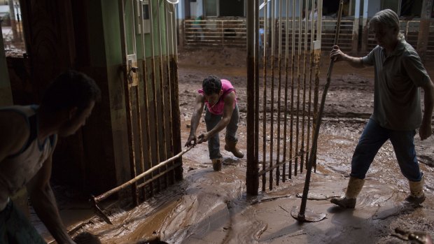 Samarco said 601 people were placed in hotels in the area as the army, police and firefighters engaged in relief efforts.