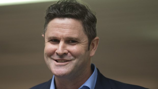 Former New Zealand captain Chris Cairns speaks to the media after being found not guilty in his perjury trial.