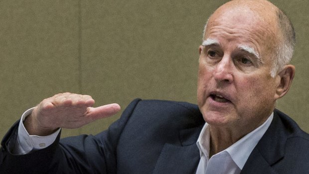 California Governor Jerry Brown as been criticised as slow to act on the methane blowout.