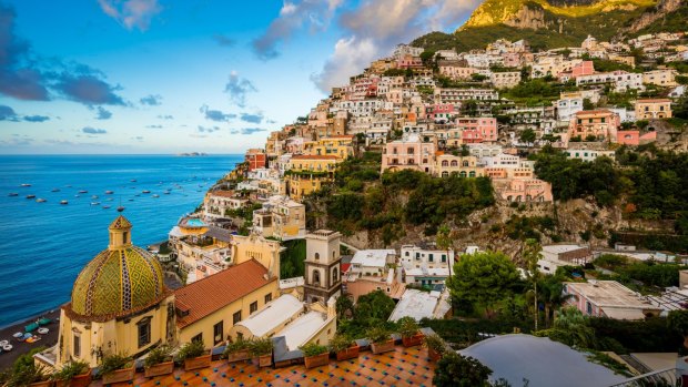 Luke Mangan can't resist visiting Positano, on southern Italy's Amalfi coast.