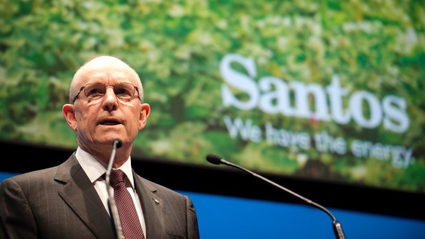 Santos chairman Peter Coates said the company is aiming to be "not only viable at $US55 oil, but is competitive in any oil price environment."