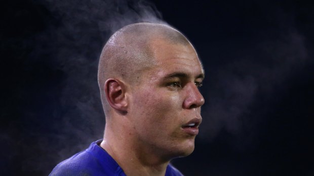 Cooling off: David Klemmer missed the Bulldogs' season-opener because of suspension.