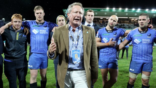 Can Andrew Forrest create a new rugby union competition?