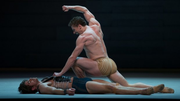Kevin Jackson in the Australian Ballet's production of Spartacus. 
