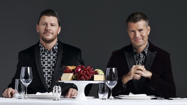 The My Kitchen Rules judge, pictured right, has attracted controversy for his health advice.