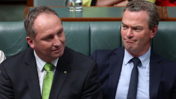 Agriculture Minister Barnaby Joyce. 